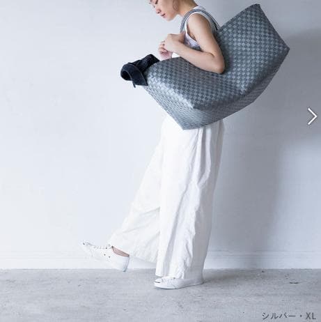 weeksdays ベトナムのかご　XL・XSサイズ　シルバー 2個セット