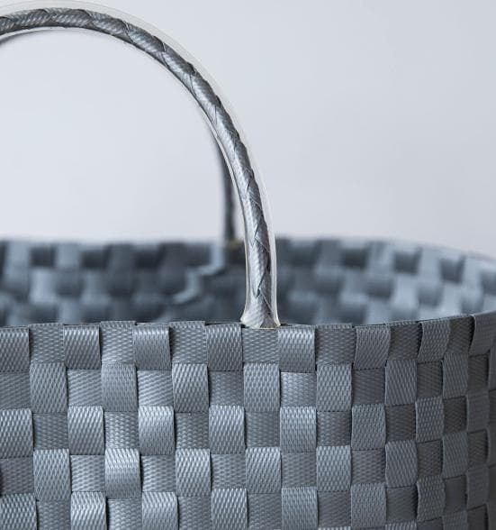 weeksdays ベトナムのかご　XL・XSサイズ　シルバー 2個セット