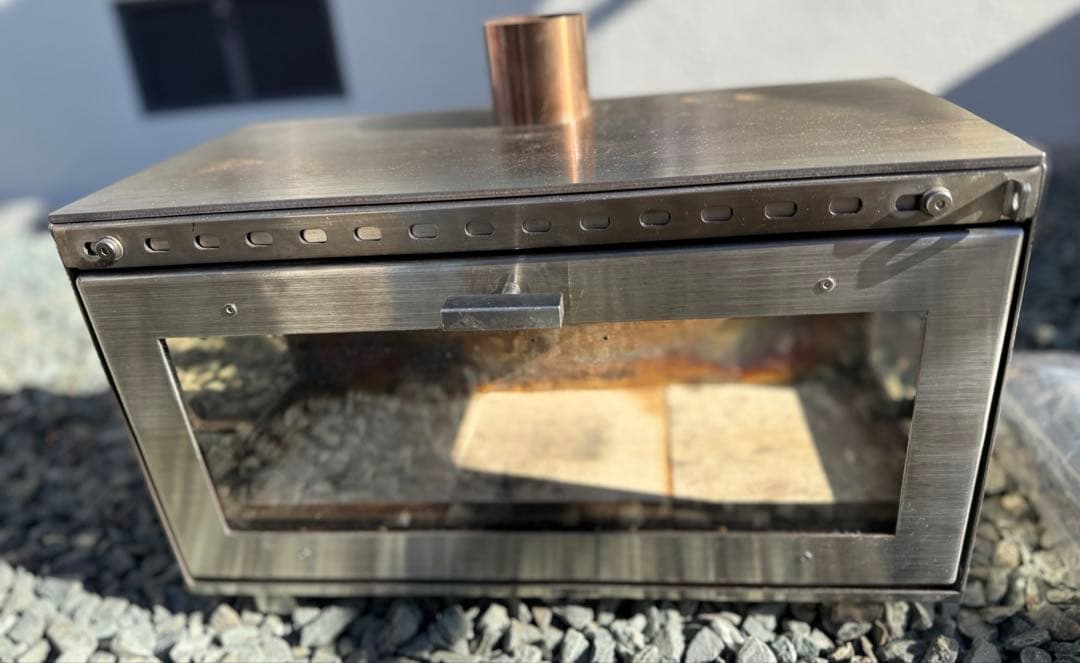 薪ストーブ ミドラ ステンレス マウントスミ