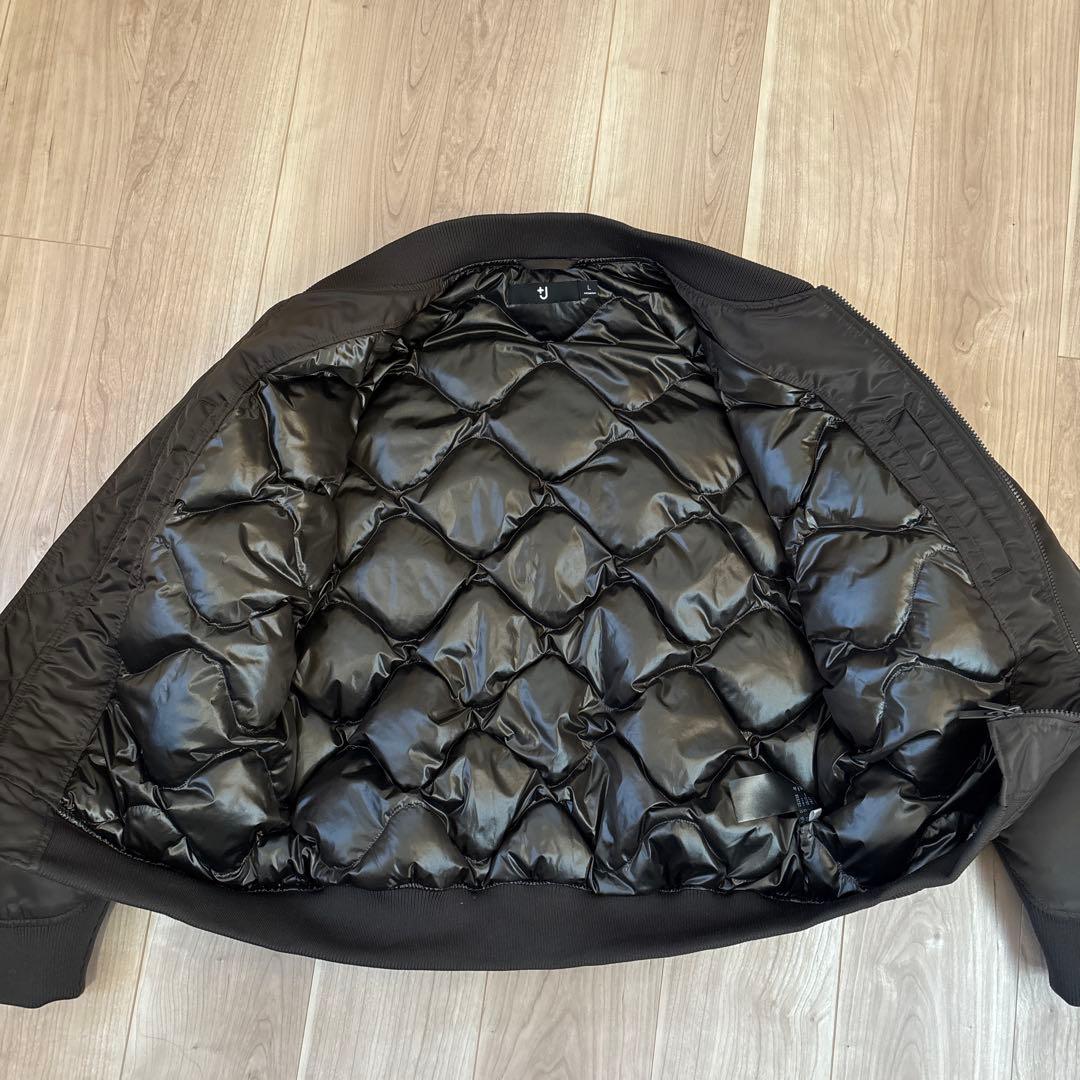 あ*つ様 ユニクロ+J プラスJハイブリッドダウンMA-1ブルゾン L 2021