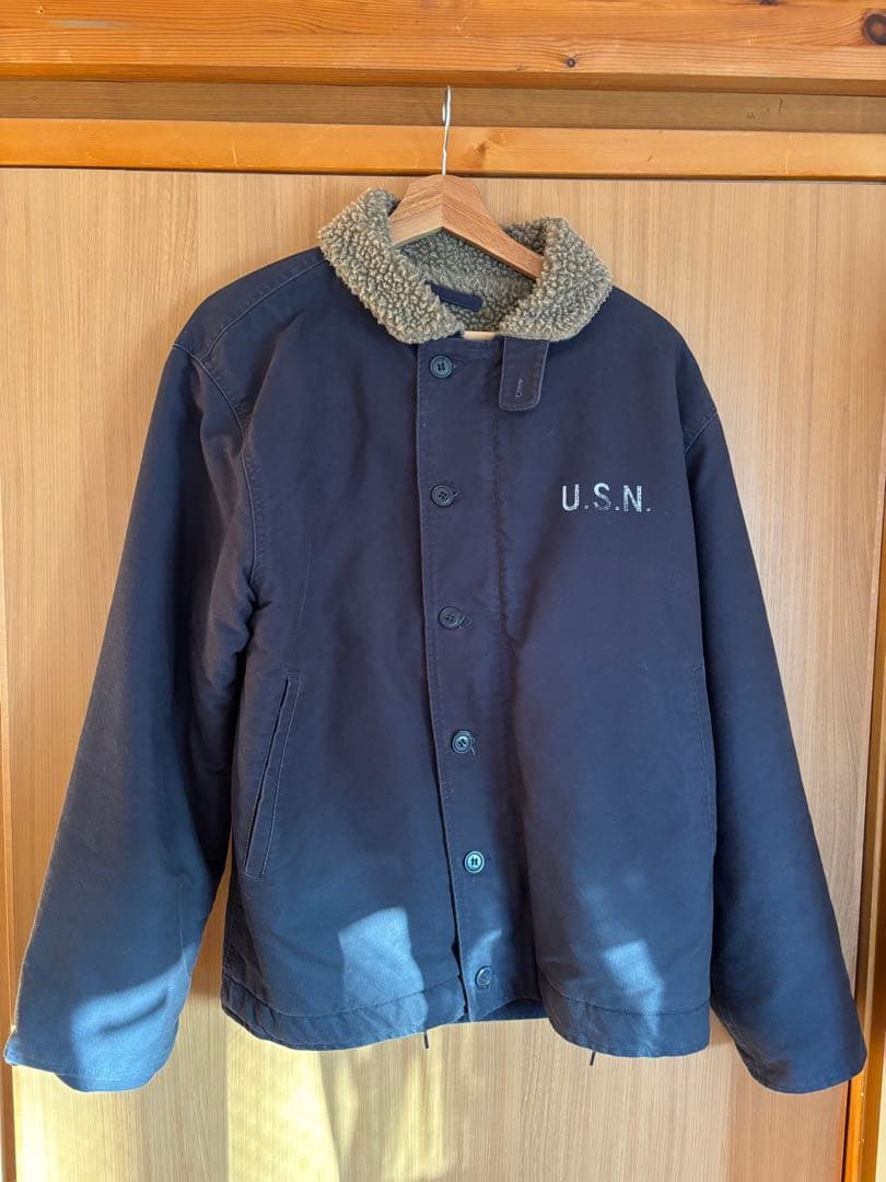 WAIPER.inc U.S.NAVY N-1デッキジャケット WP04 42