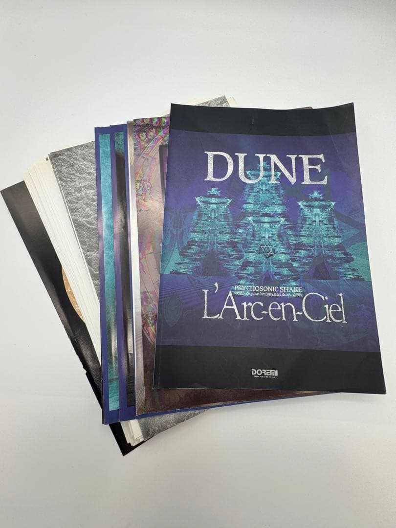 断裁済　L'Arc〜en〜Cielバンドスコア13冊　まとめ売り