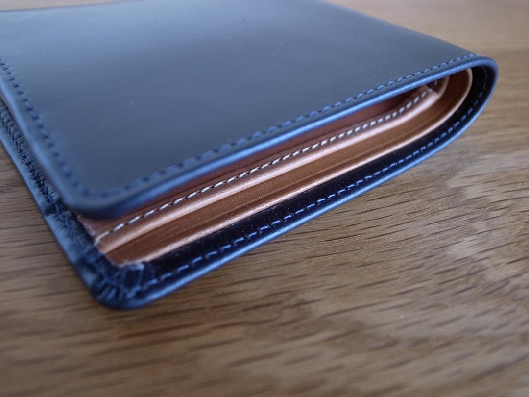 ホワイトハウスコックス ヴィンテージブライドルレザー 2つ折り財布