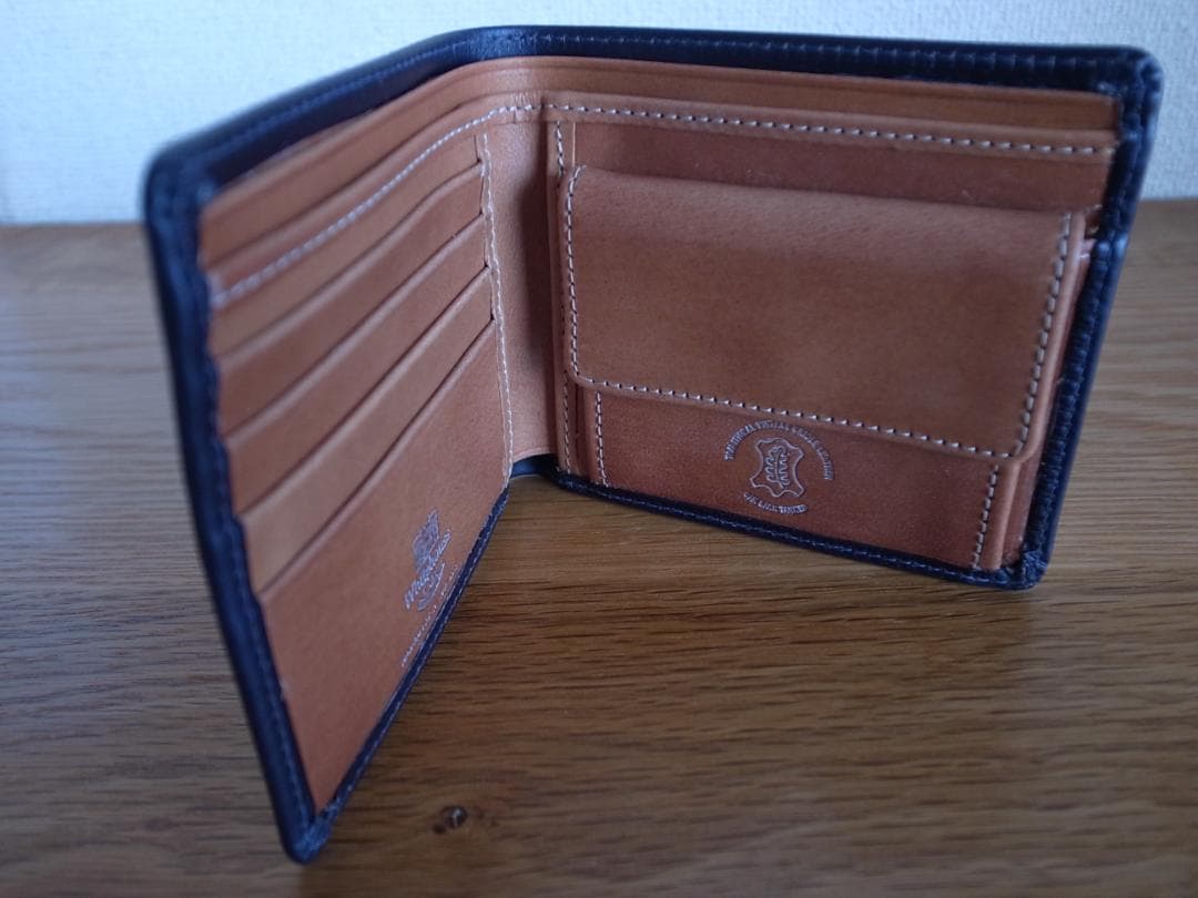 ホワイトハウスコックス ヴィンテージブライドルレザー 2つ折り財布