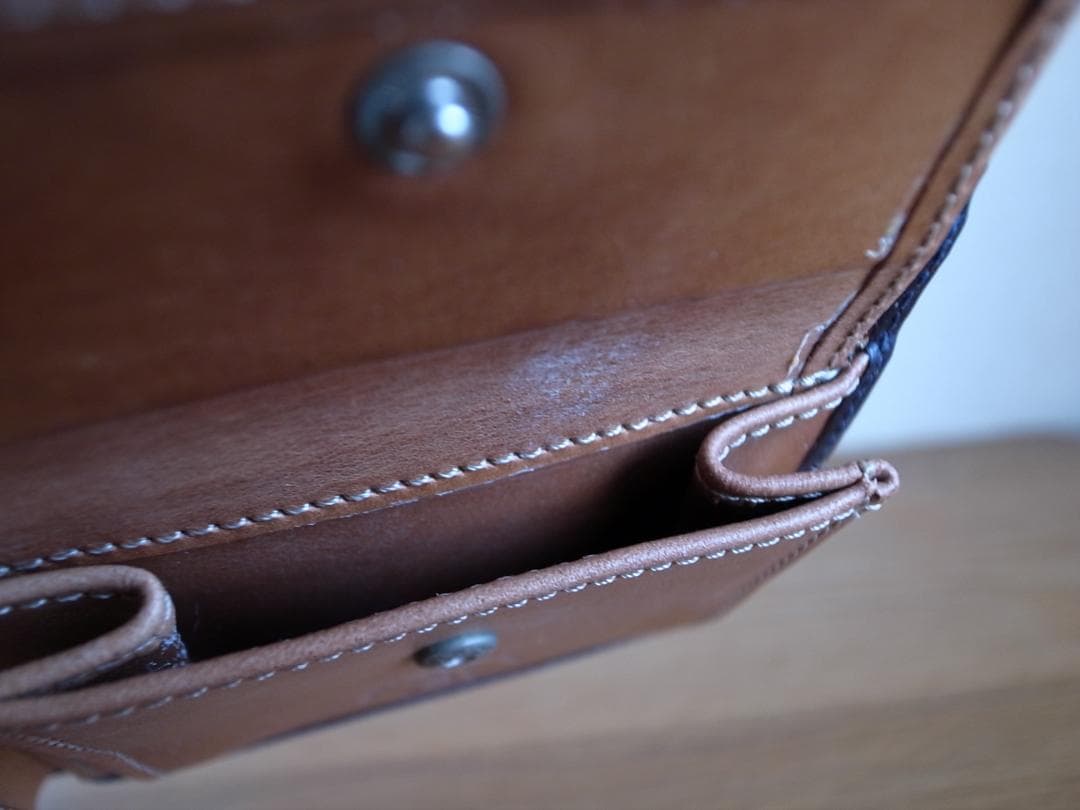 ホワイトハウスコックス ヴィンテージブライドルレザー 2つ折り財布