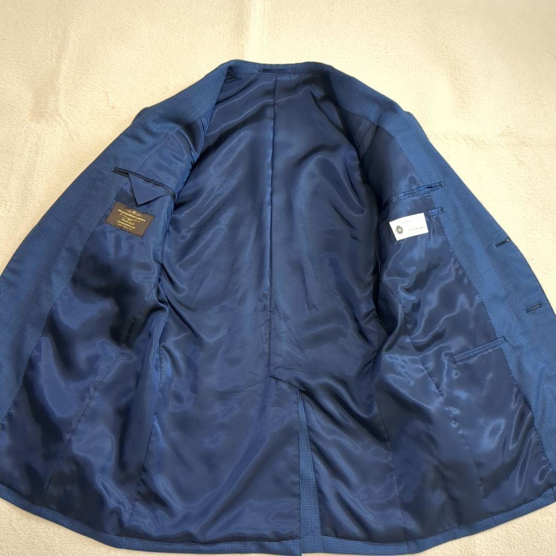 トゥモローランド ピルグリム カノニコ別注 48サイズ ウール シルク混 ブルー