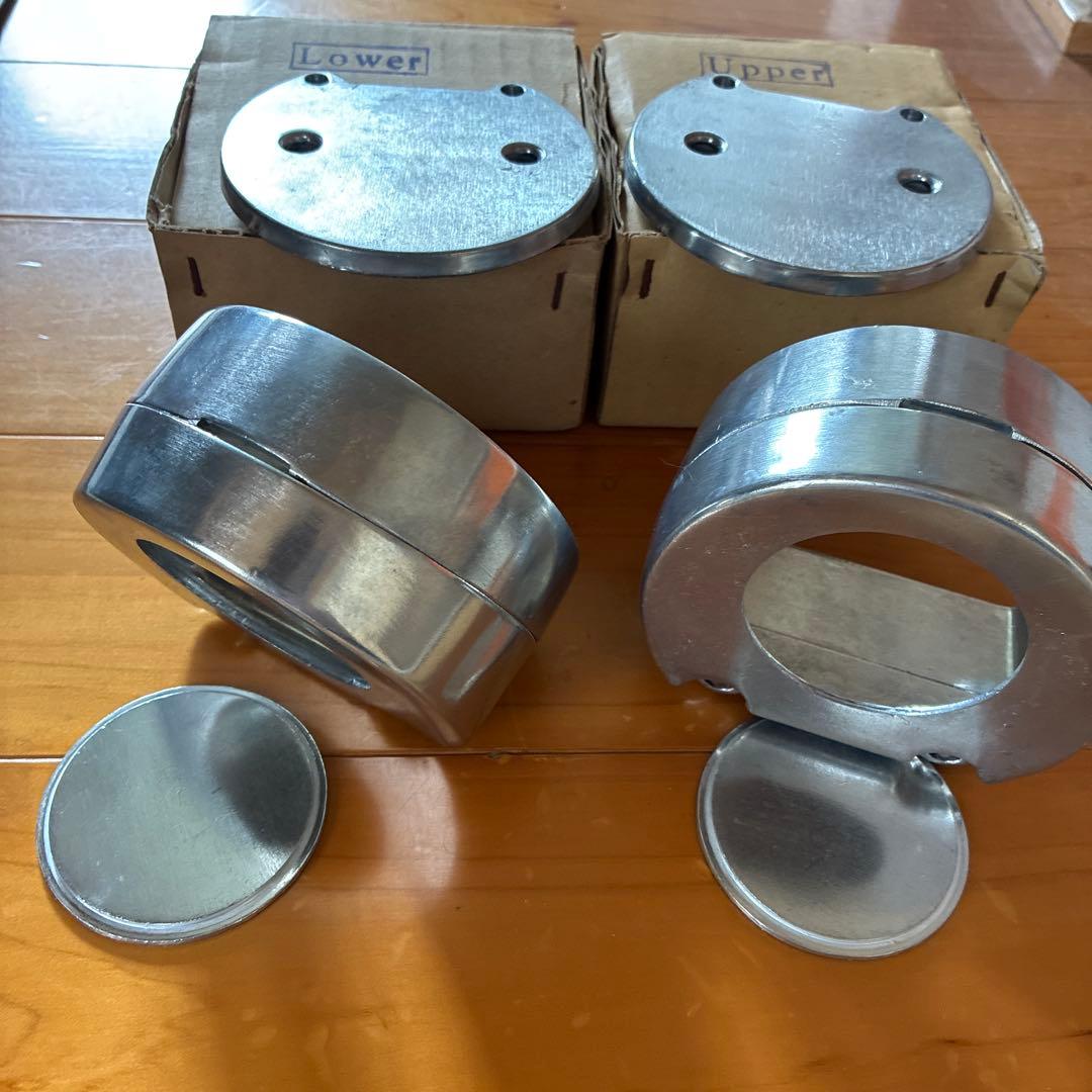 未使用★フラスコ 上顎用 下顎用セット 歯科技工用