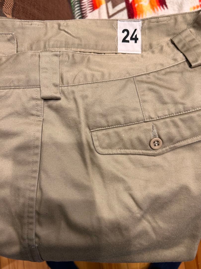 coco☆ 2本WAIPERM-52 ヴィンテージ ツータックテーパード