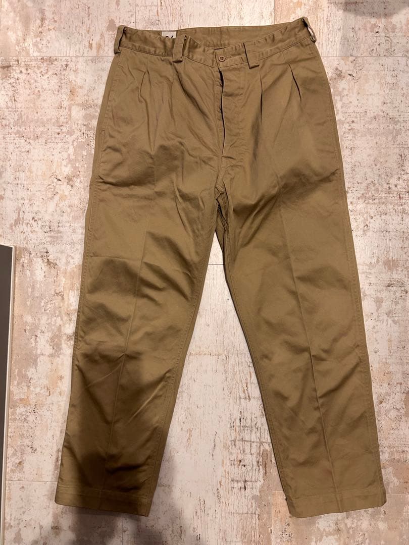 coco☆ 2本WAIPERM-52 ヴィンテージ ツータックテーパード