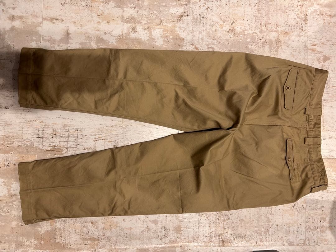 coco☆ 2本WAIPERM-52 ヴィンテージ ツータックテーパード