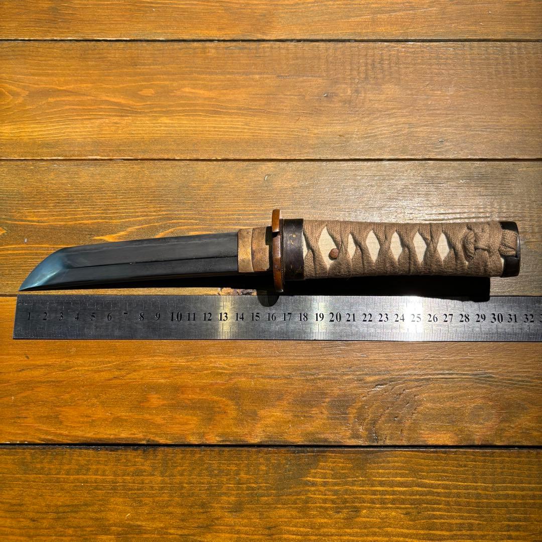 日本刀残欠クラフトナイフNo.78 播磨大掾藤原重高 拵え