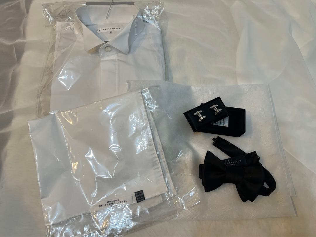 トリートドレッシングの新郎セット