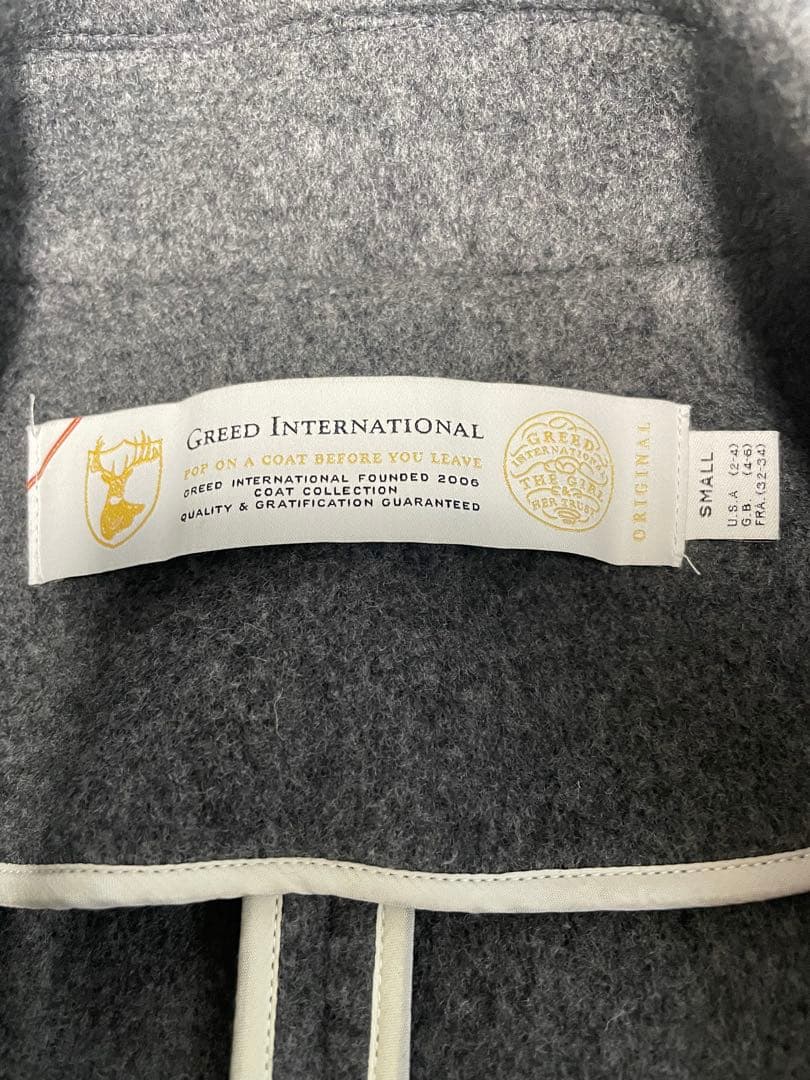 【美品】チェスターコート ロングコートgreedinternational