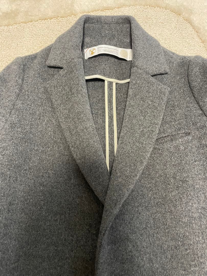 【美品】チェスターコート ロングコートgreedinternational