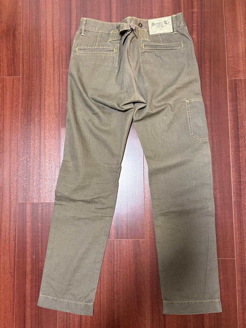 DOUBLE RL オリーブ カーゴパンツ