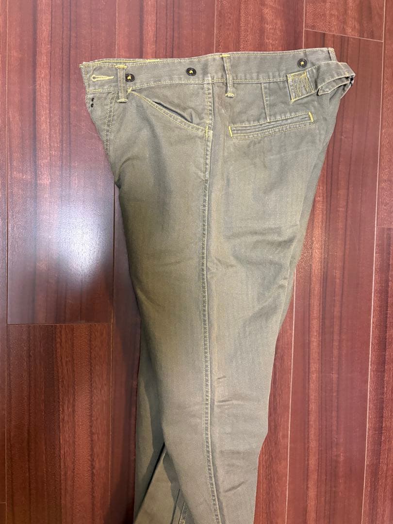 DOUBLE RL オリーブ カーゴパンツ