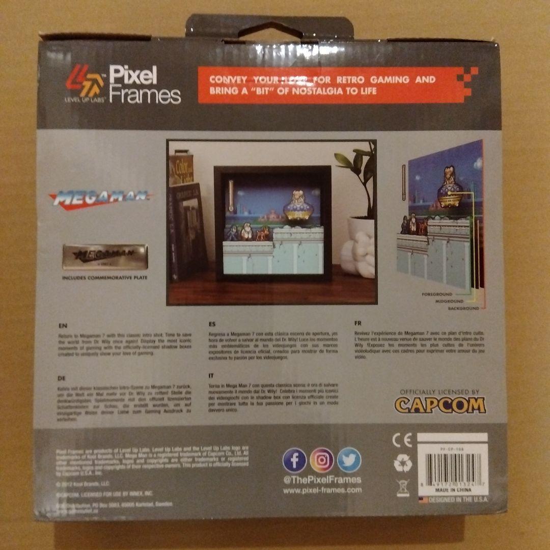 PixelFrames ピクセルフレーム ロックマン7 シャドウボックス