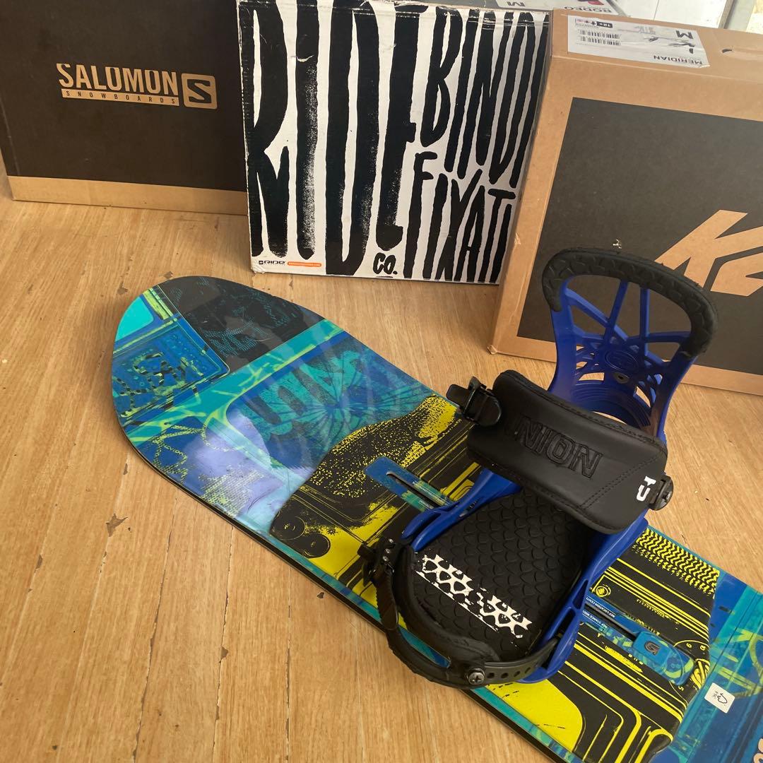 BURTON×UNION　キッズスノーボードセット　バートン　バイン付