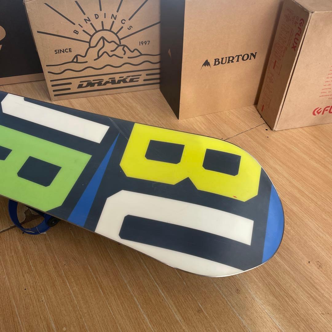 BURTON×UNION　キッズスノーボードセット　バートン　バイン付