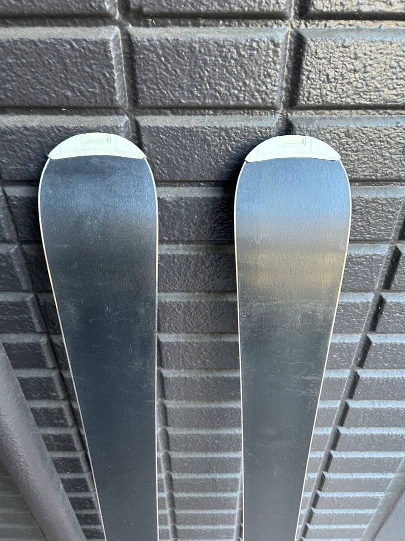 カザマ スキー板145cm ストック、headブーツ付き