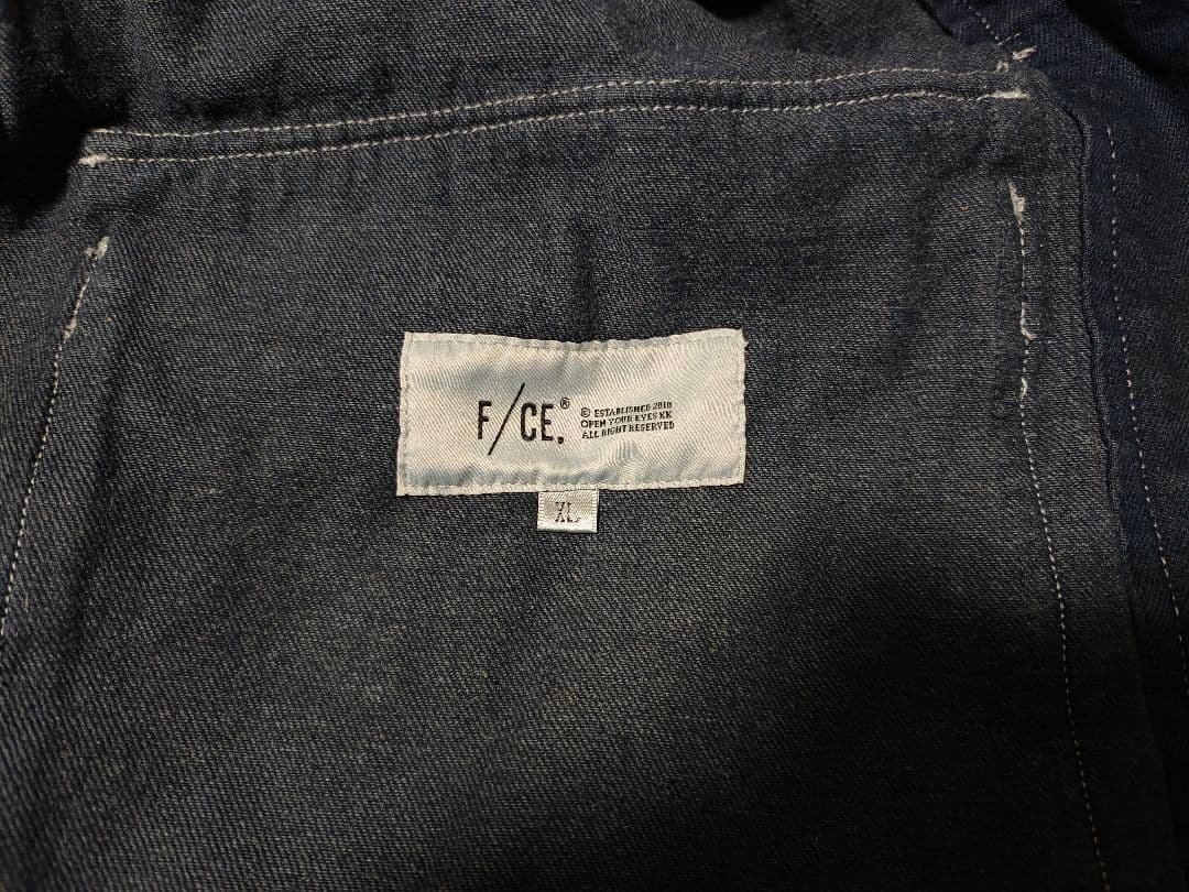 最終値下げ⚡F/CE. COTTON MINIMAL DENIM JKT