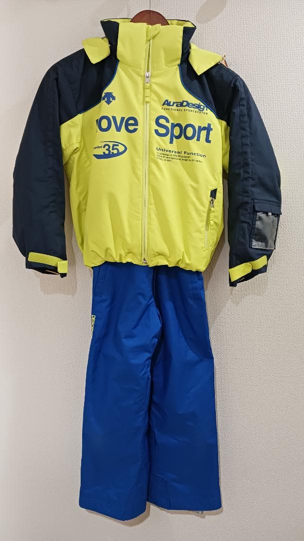デサント DESCENTE Move Sport スキーウェア 上下セット130