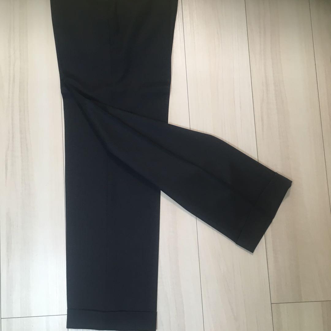 21日迄特価メンズ高級イタリア製REDA ダークブルー スリーピーススーツ　L