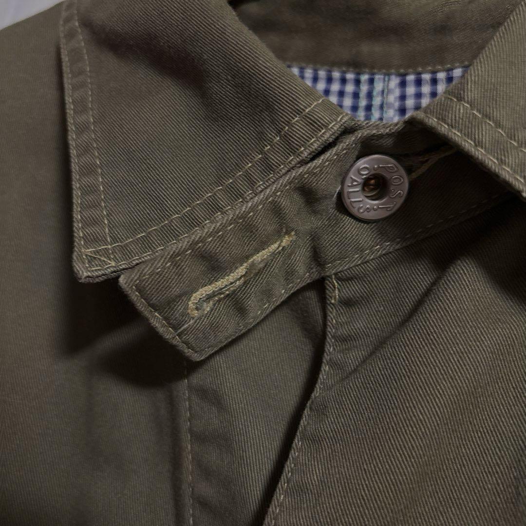 極上USA製POST OVERALLSダック地エンジニアカバーオールジャケット