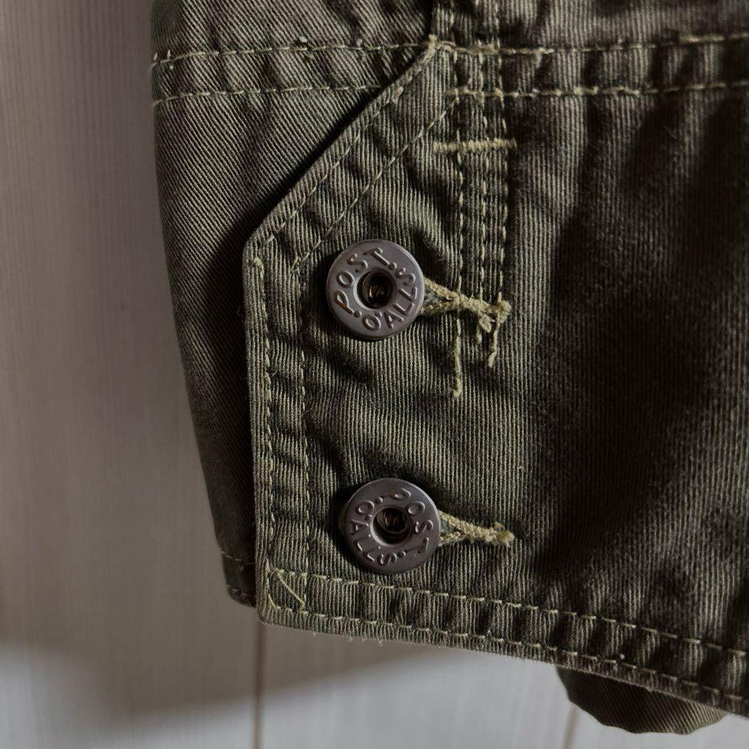 極上USA製POST OVERALLSダック地エンジニアカバーオールジャケット