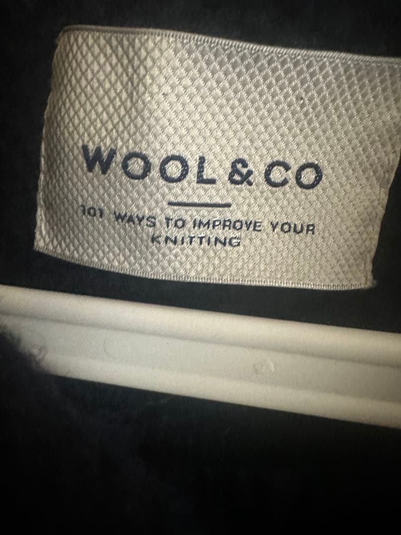 WOOL&CO ニットコート