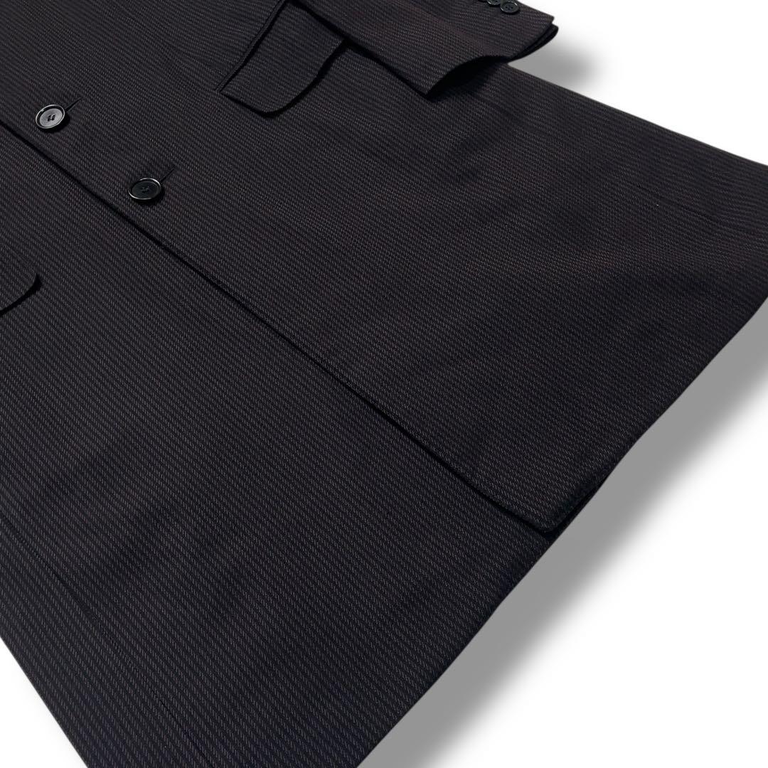 美品 CANALI 高級イタリア製 上質ウール100% テーラードコート M