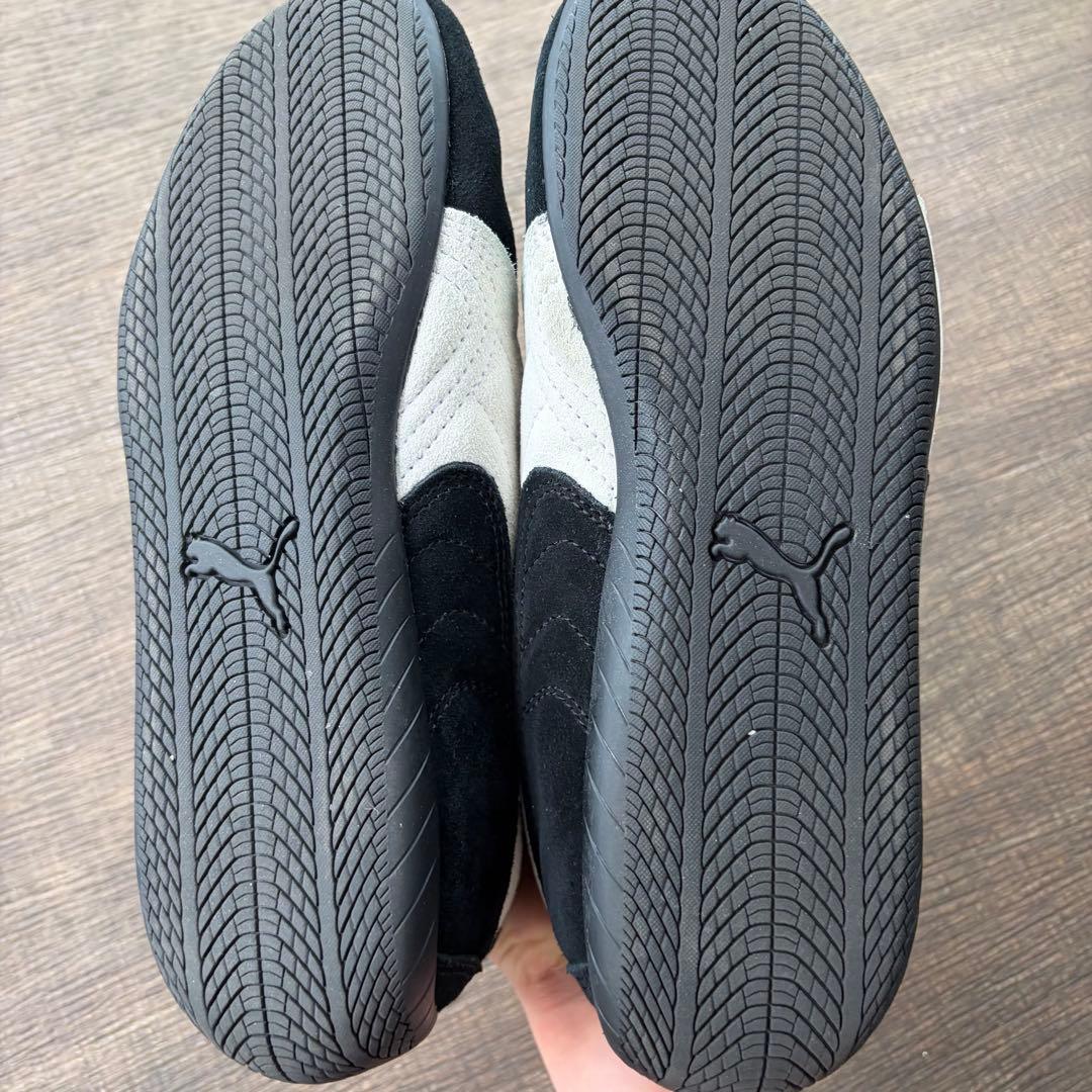 プーマ スピードキャット 黒 24cm スウェード スニーカー シンプル