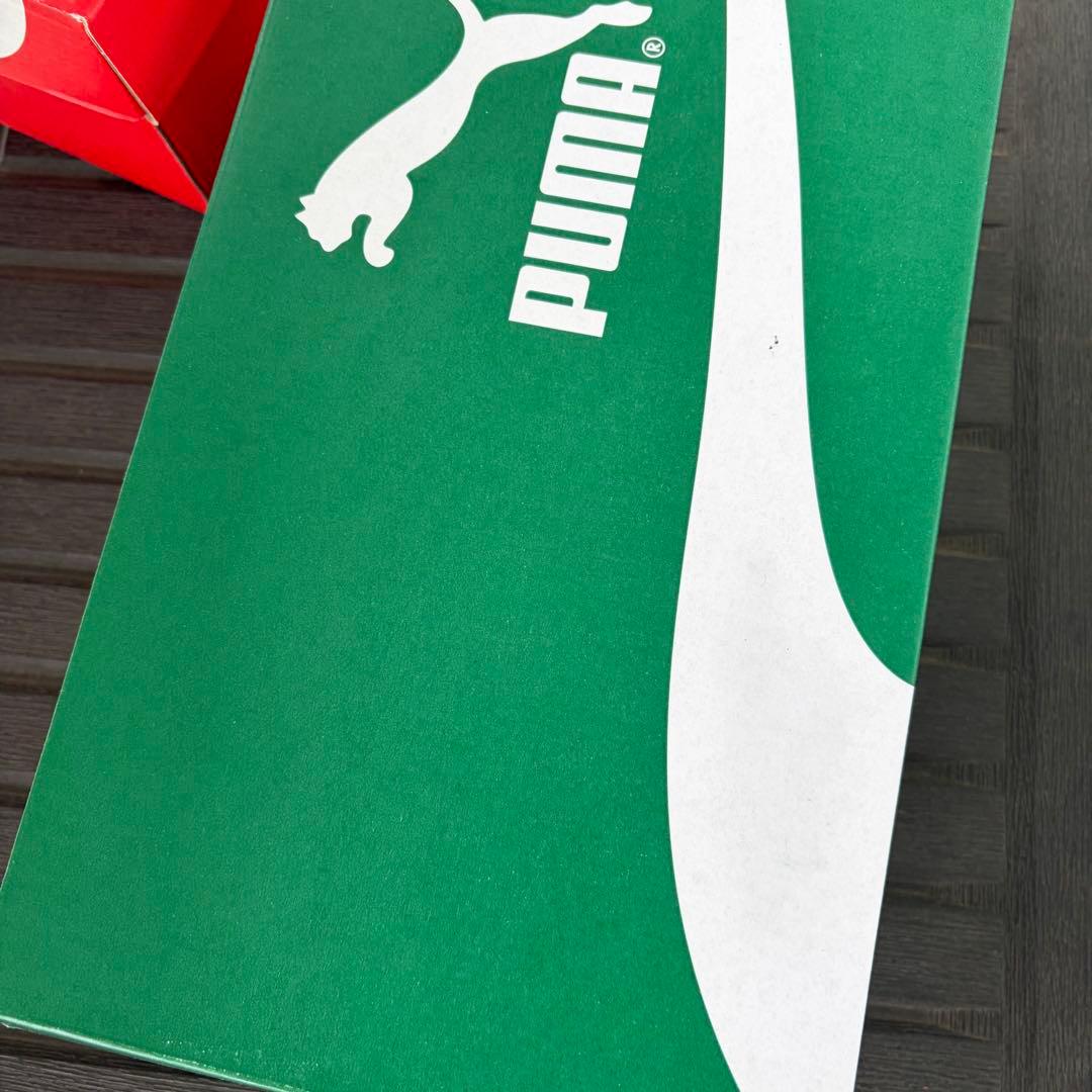 プーマ スピードキャット 黒 24cm スウェード スニーカー シンプル