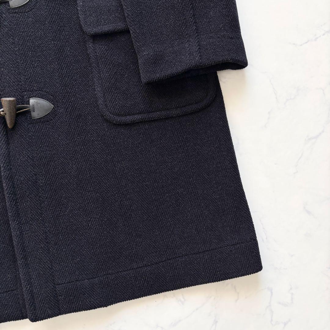 ブルックスブラザーズ ムーアブルック ヘリンボーン ダッフルコート ネイビー