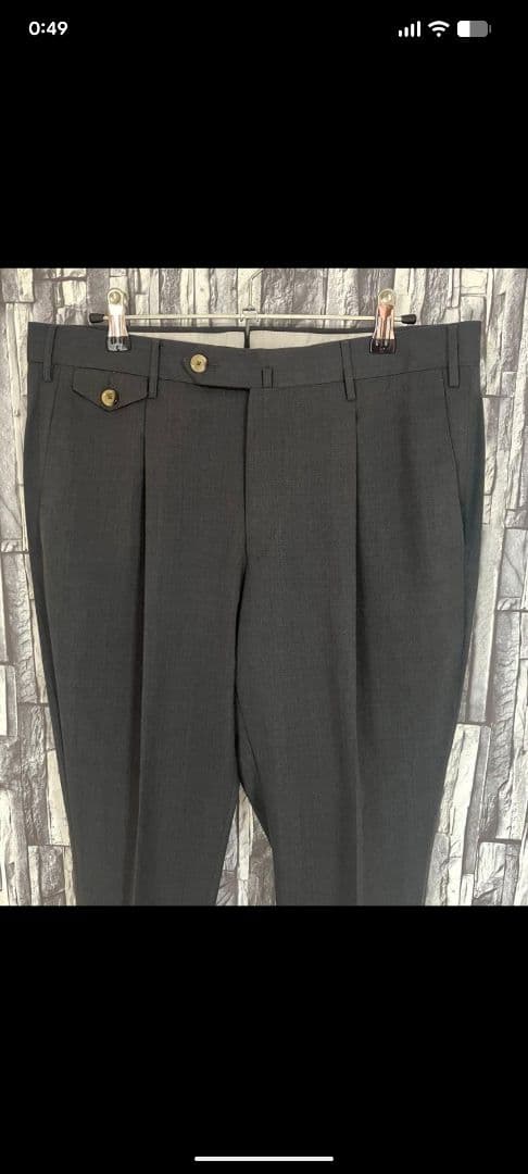 PTTORINOピーティートリノGENTLEMANグレーテクノウォッシャブル48