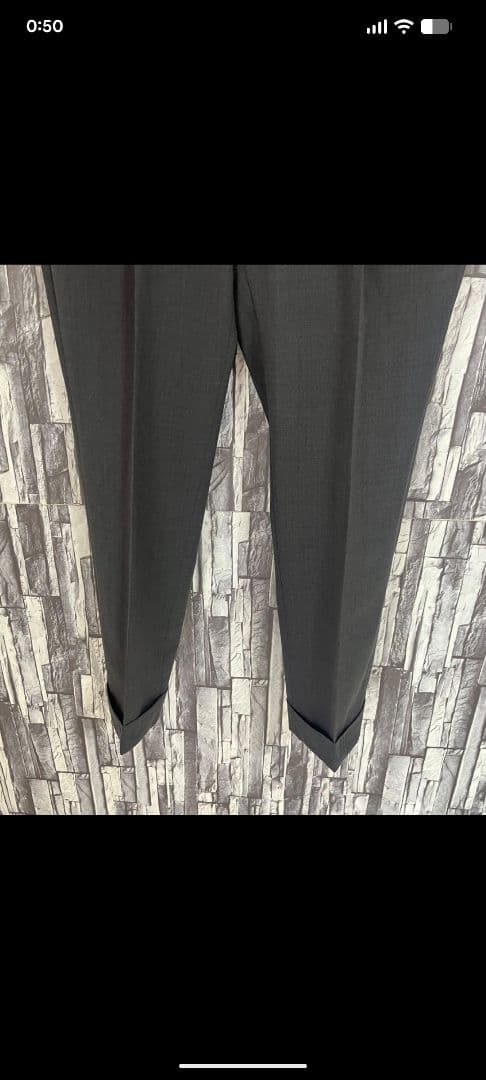 PTTORINOピーティートリノGENTLEMANグレーテクノウォッシャブル48