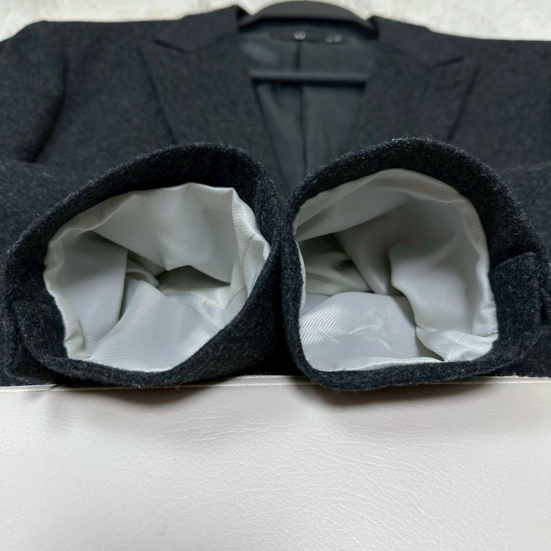 美品✨ ユニクロ ＋J ジルサンダー スーツ ウール ダークグレー XLサイズ