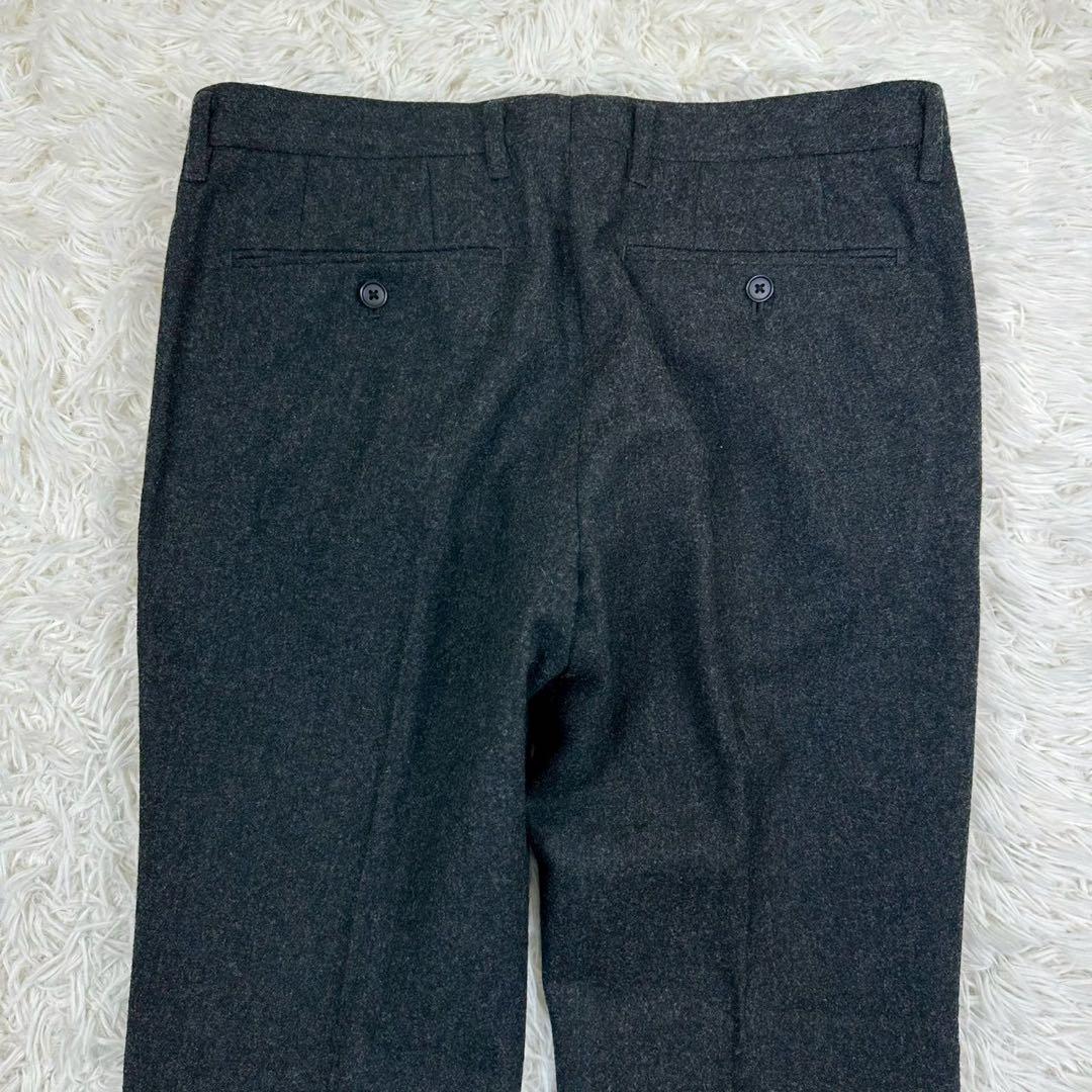 美品✨ ユニクロ ＋J ジルサンダー スーツ ウール ダークグレー XLサイズ