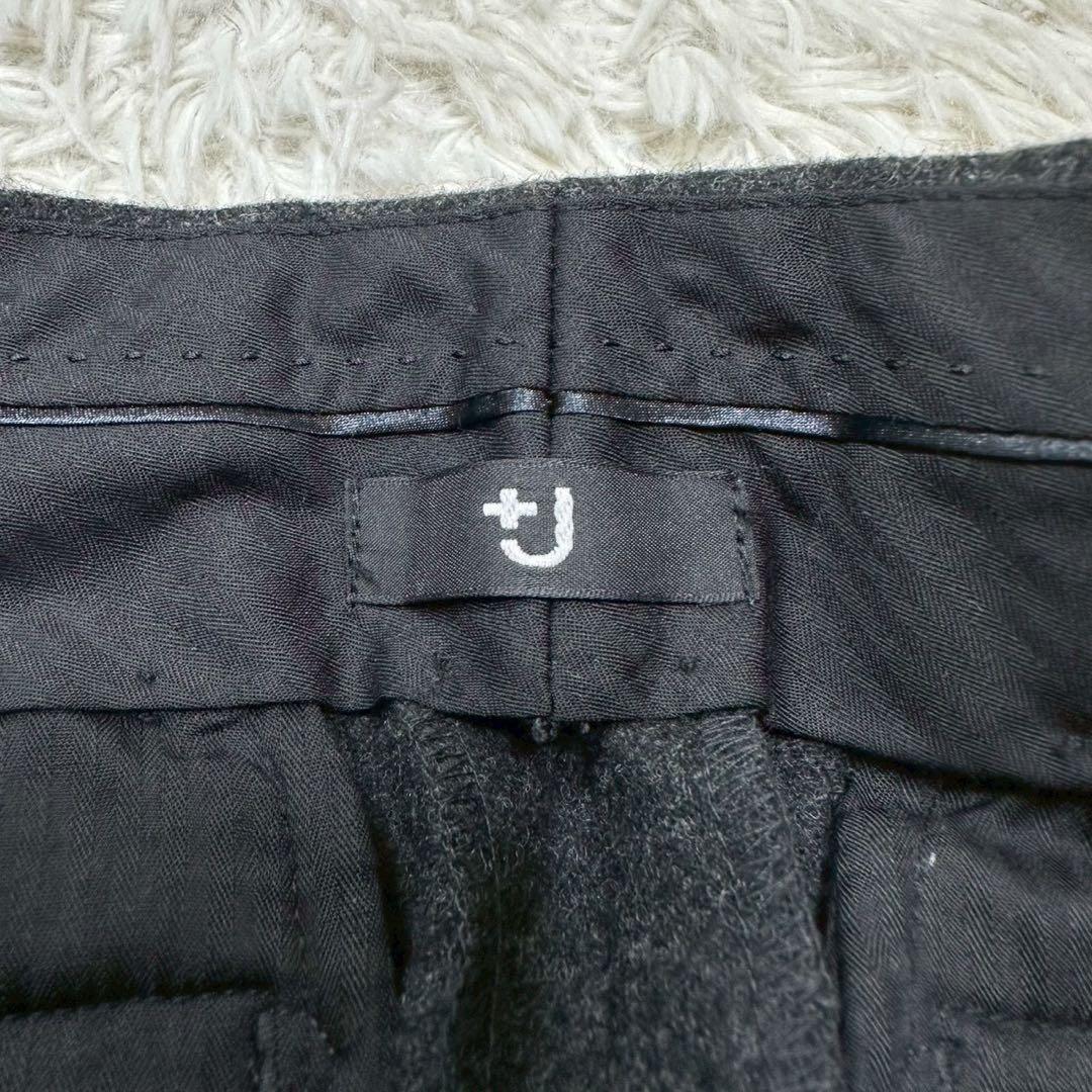 美品✨ ユニクロ ＋J ジルサンダー スーツ ウール ダークグレー XLサイズ