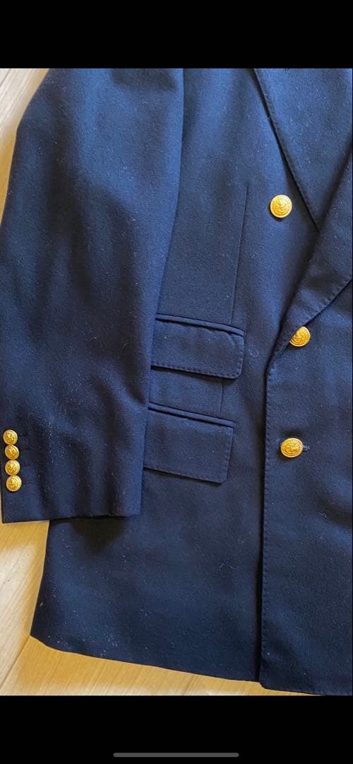 ALAN FLUSSER オンワード樫山 紺ブレＷ