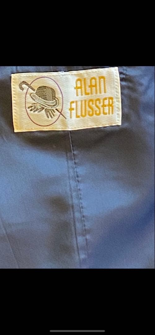 ALAN FLUSSER オンワード樫山 紺ブレＷ