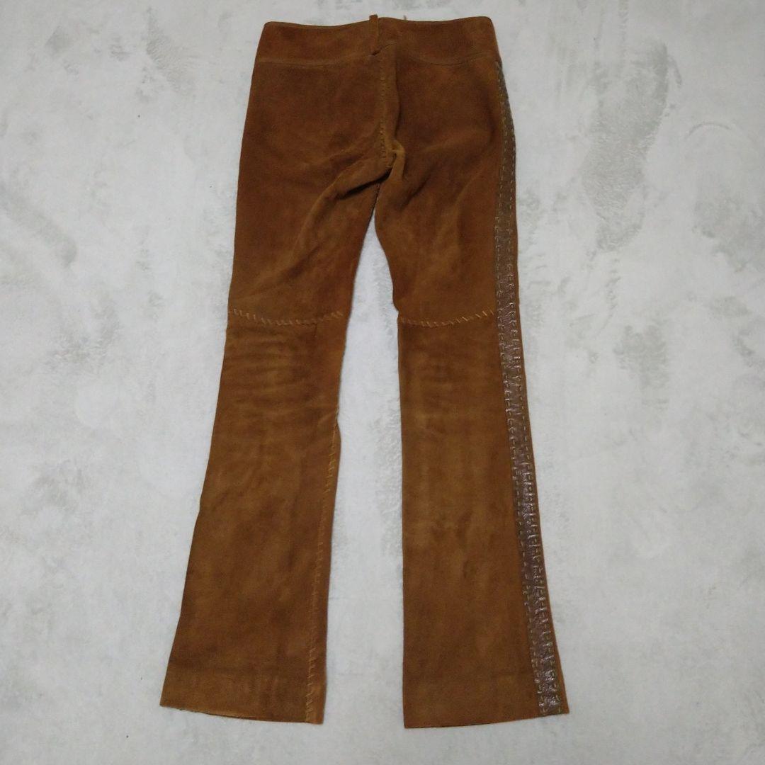 ラルフローレン 80s 90s レザーパンツ ウエスタン ヴィンテージ y2k