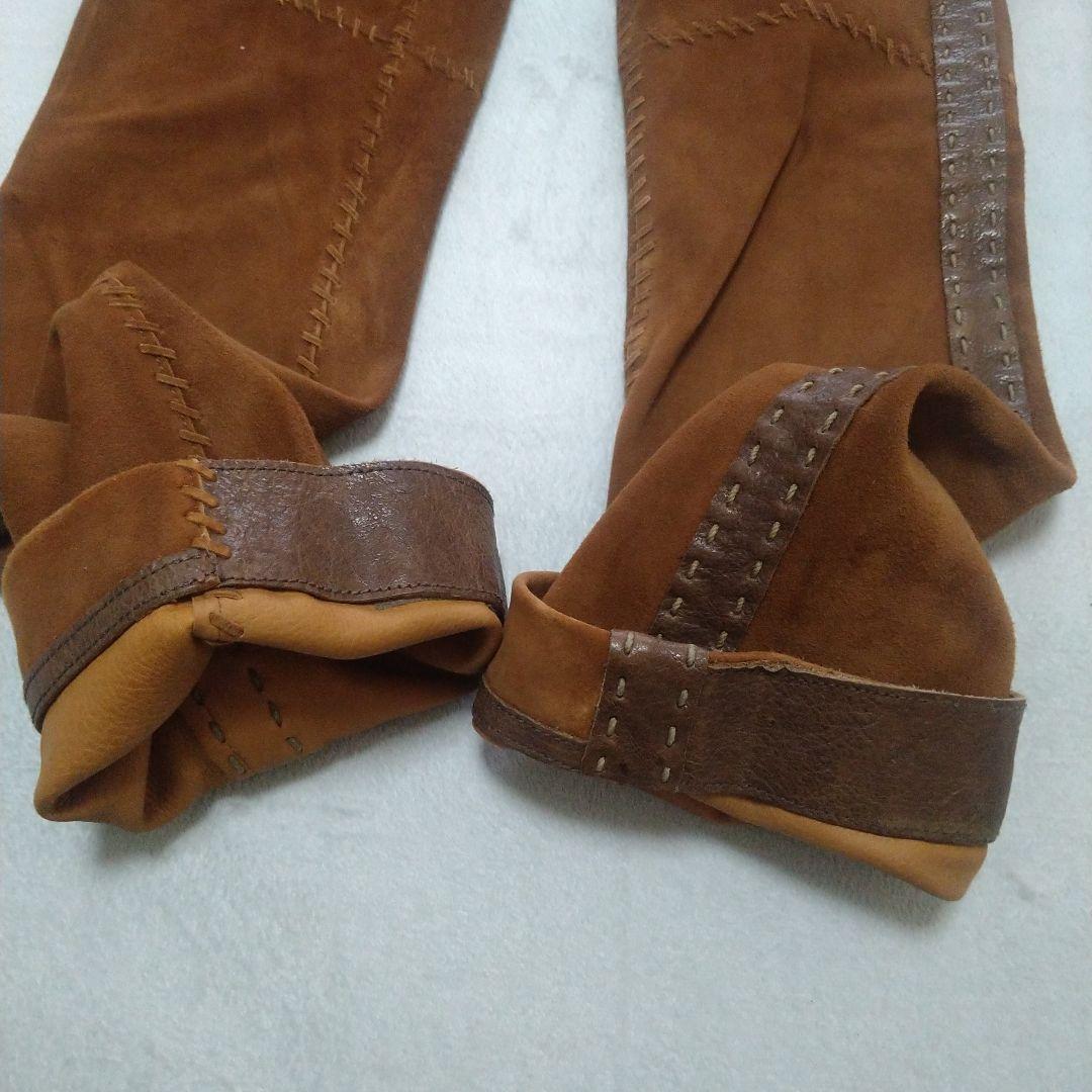 ラルフローレン 80s 90s レザーパンツ ウエスタン ヴィンテージ y2k