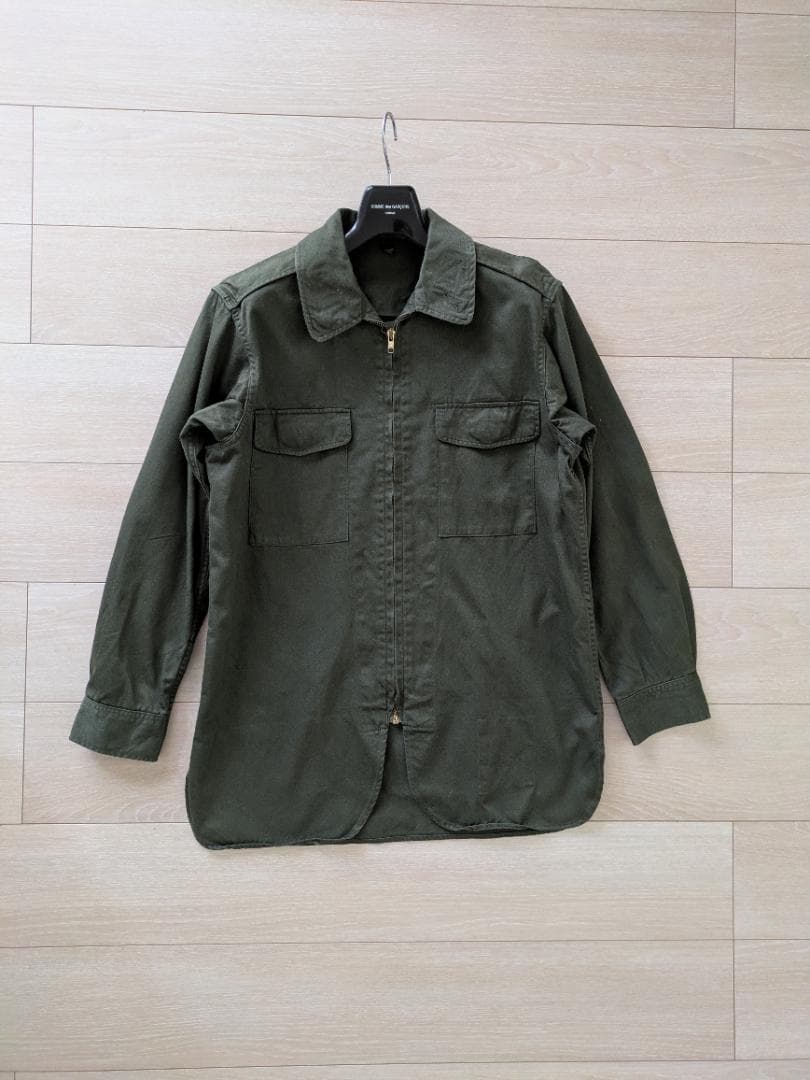1997年製 防衛庁 官給品 旧型 陸上自衛隊 作業服上衣 OD色 希少品