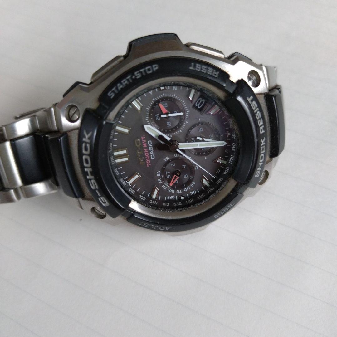マコト　カシオ　G-SHOCK MTG-1200 シルバー　ソーラー電波