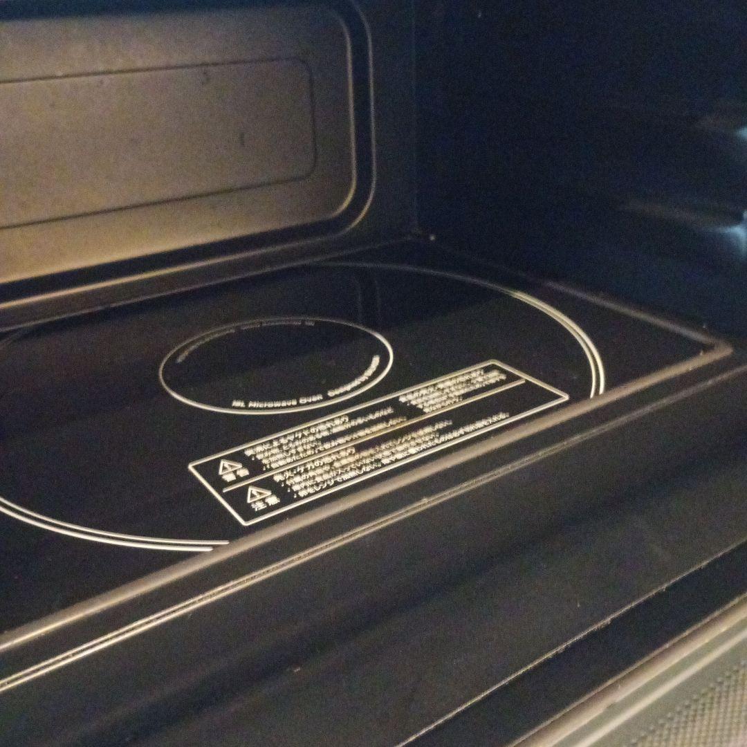 ymrcBALMUDA ブラック 電子レンジ