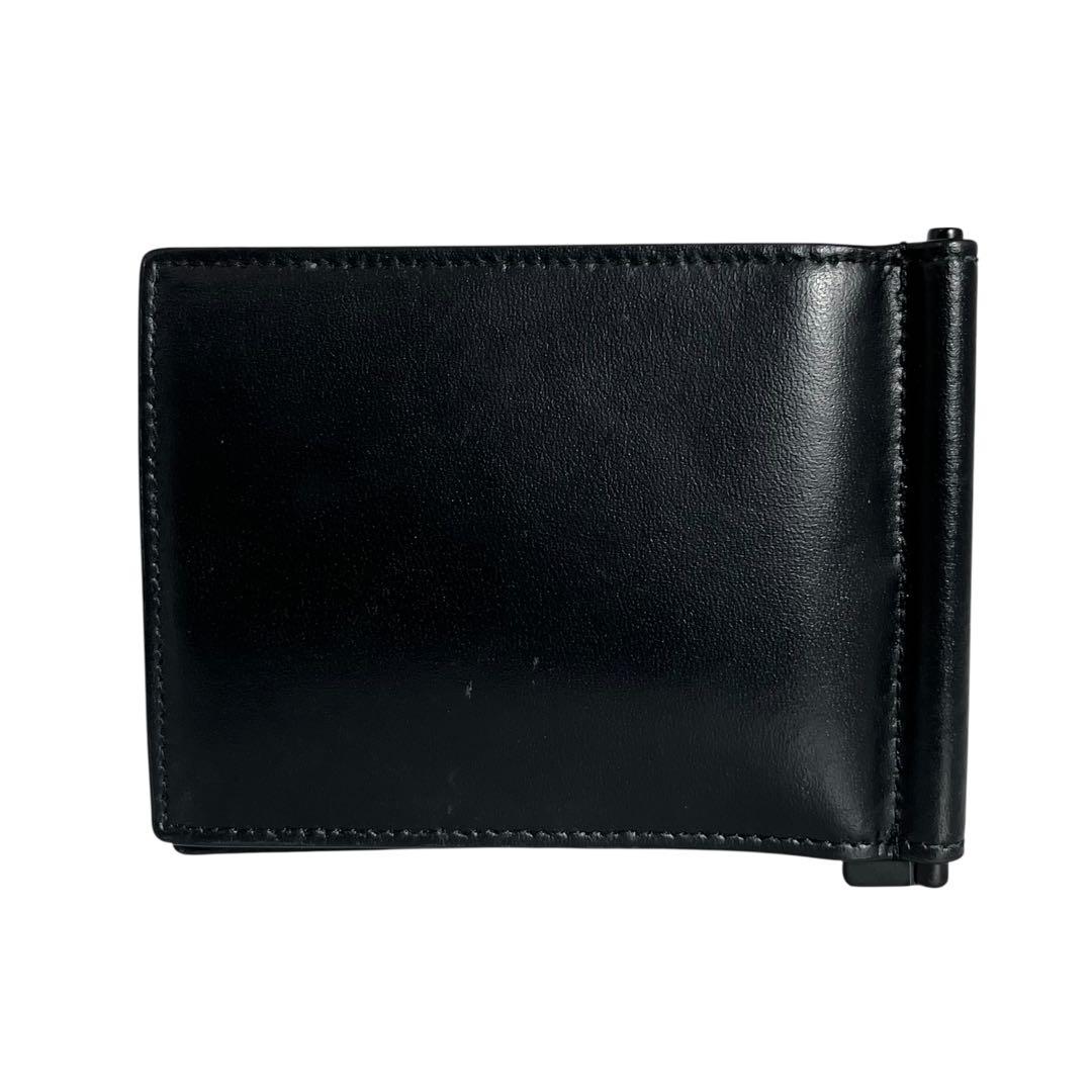 希少✨サンローラン マネークリップ カード入れ YSL カサンドラ ブラック