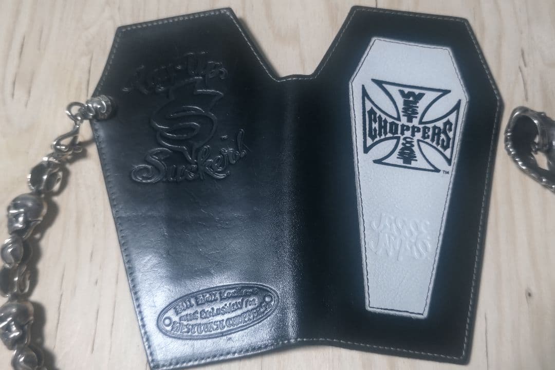 West Coast Choppers コフィン型 二つ折り財布