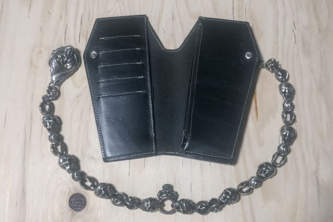 West Coast Choppers コフィン型 二つ折り財布