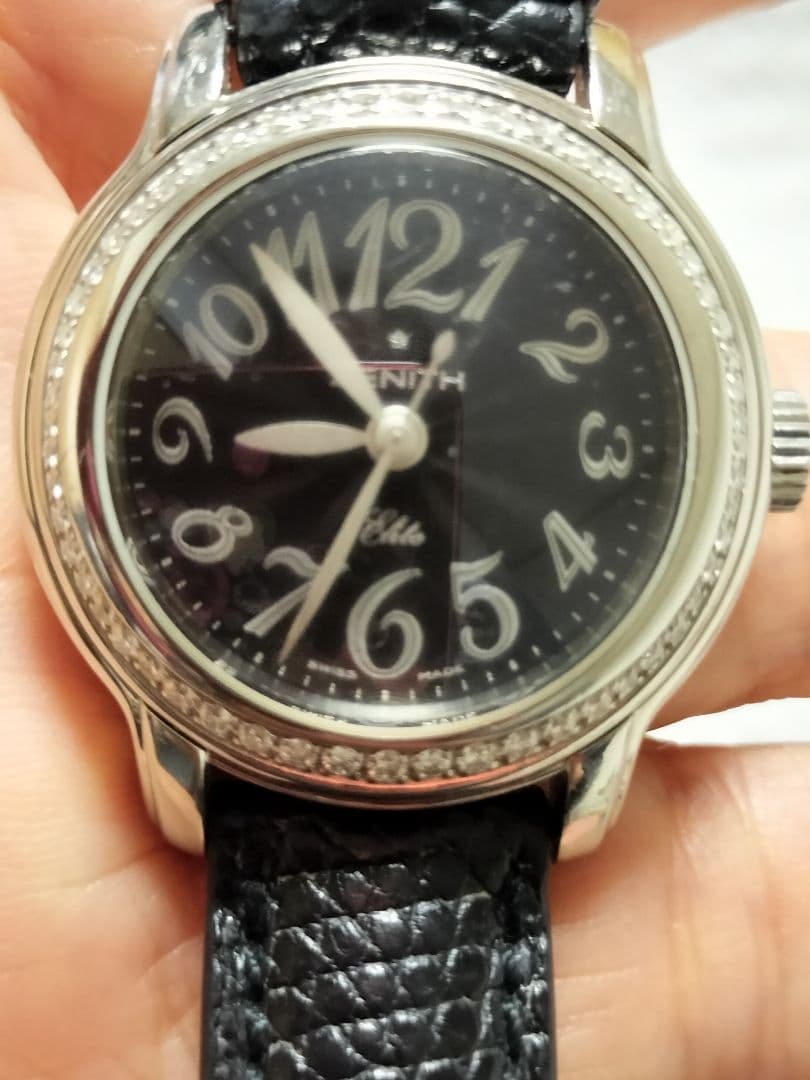 ZENITH CHRONOMASTER ゼニスダイヤモンド手巻き腕時計